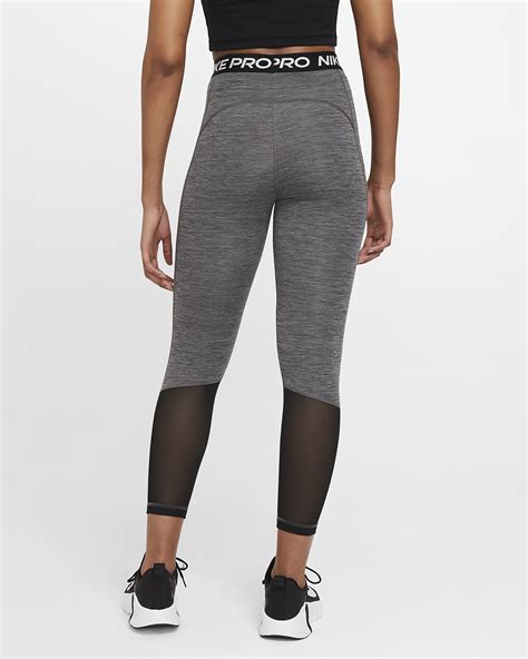 nike pro legging grijs|high waisted Nike leggings.